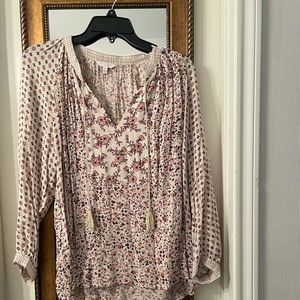 Lucky Brand floral shirt